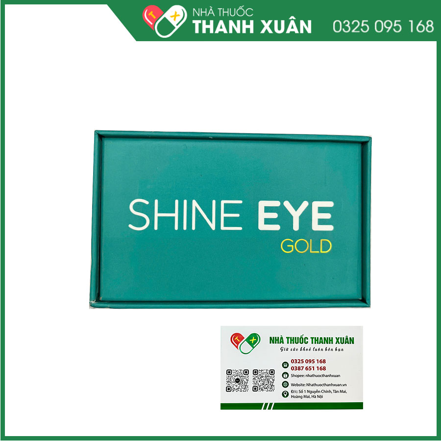 Shine Eye Gold  Hỗ trợ bảo vệ mắt, giảm khô mắt, mỏi mắt